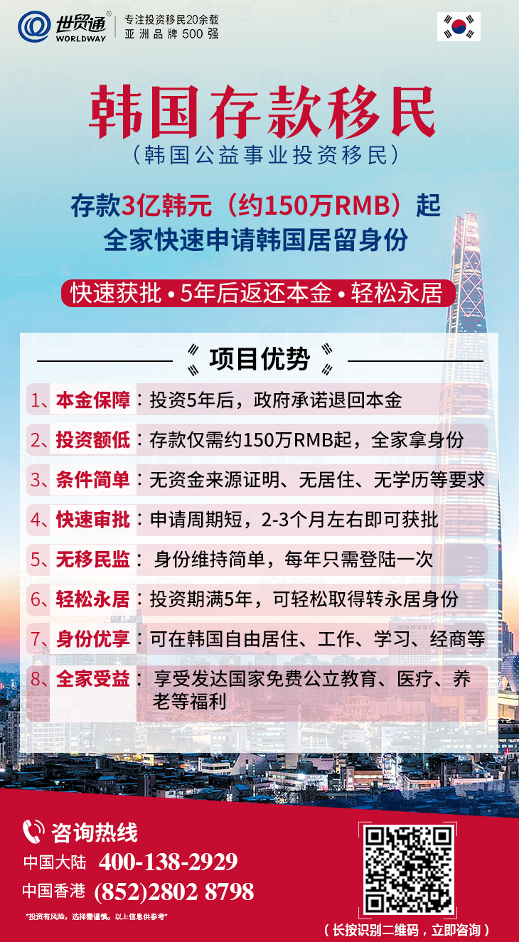 为什么众多投资者选择韩国移民?几大原因揭秘!