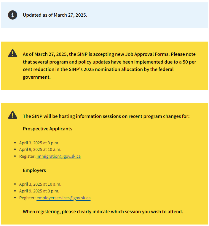 加拿大萨省省提名项目重磅变政