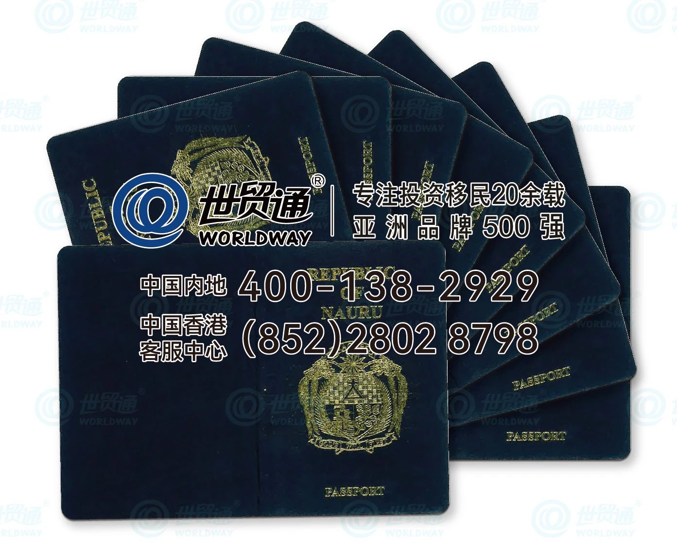 创行业历史！世贸通成功助中国首批投资者获发瑙鲁护照