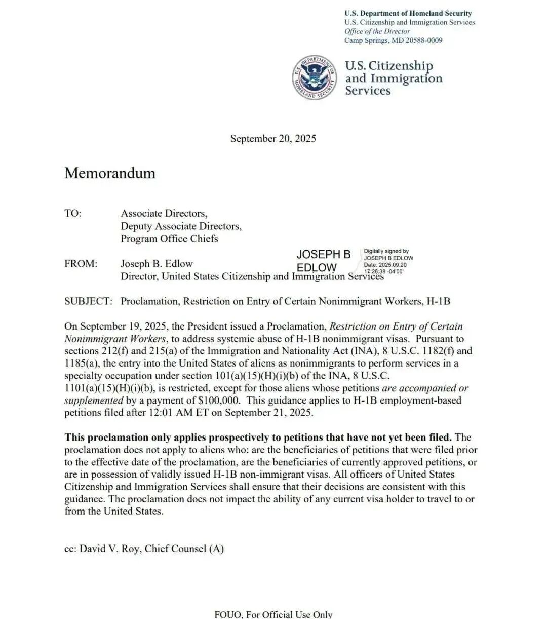 H-1B10万美金门槛下，留美学生如何突围？