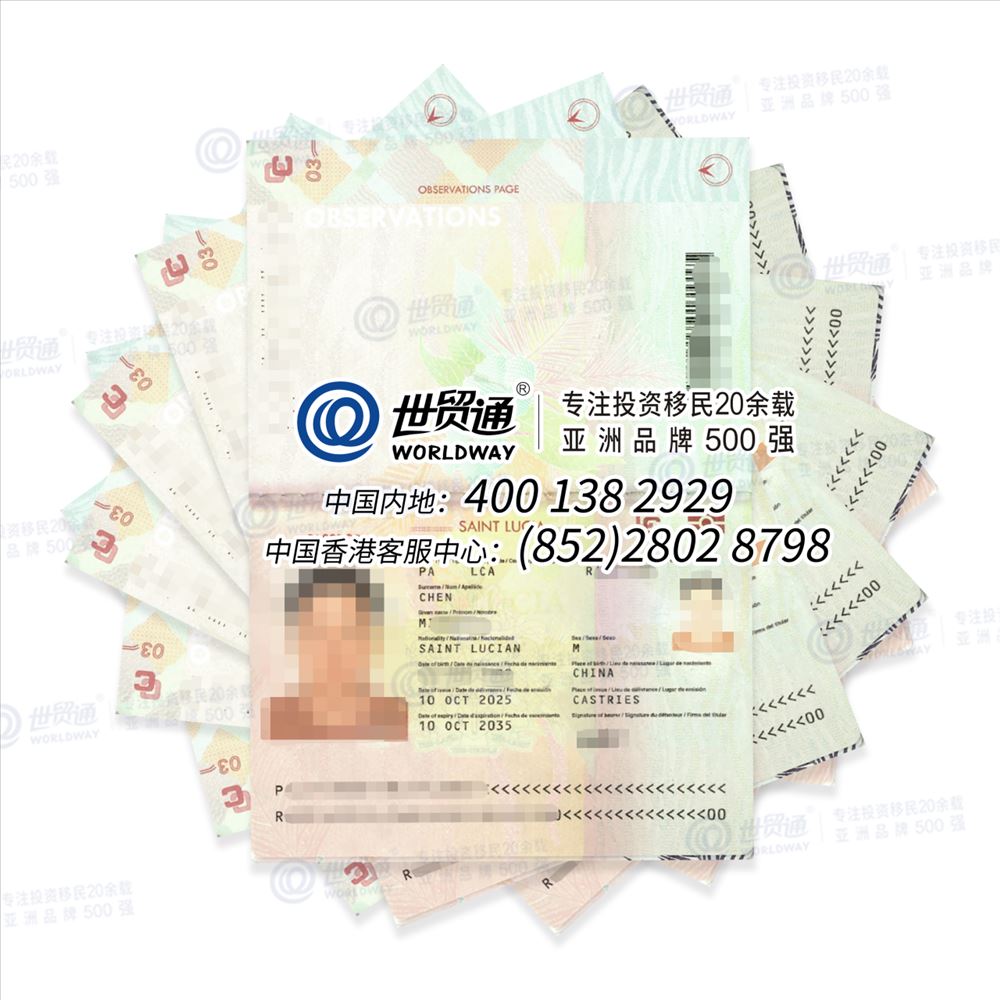 获批是硬道理！世贸通客户批量获发圣卢西亚护照