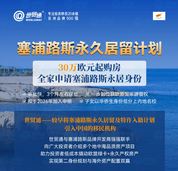 塞浦路斯永久居留计划